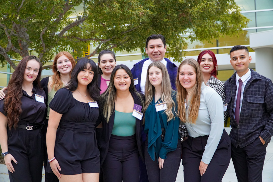 Group of student leaders