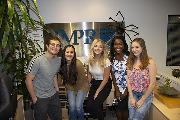 PRSSA Students Tour JMPR