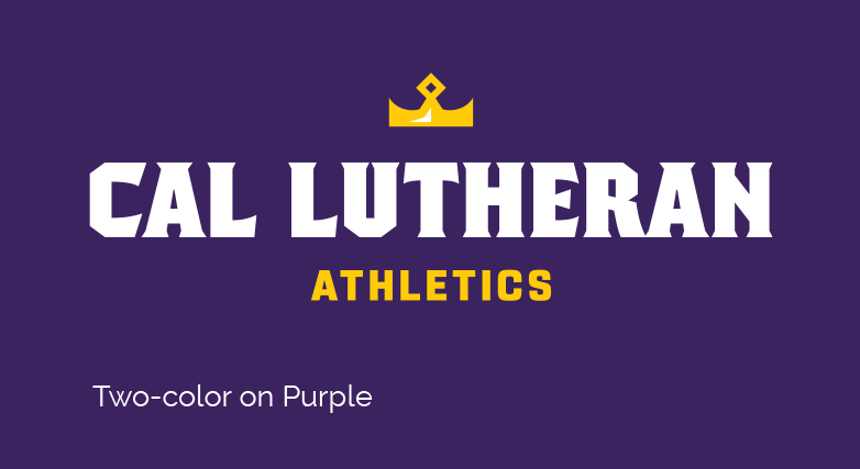 two-color on purple
